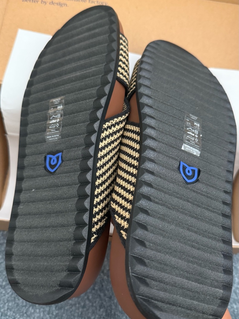 NWT Rothy's Women's The Weekend Sandals - Picture 3 of 5